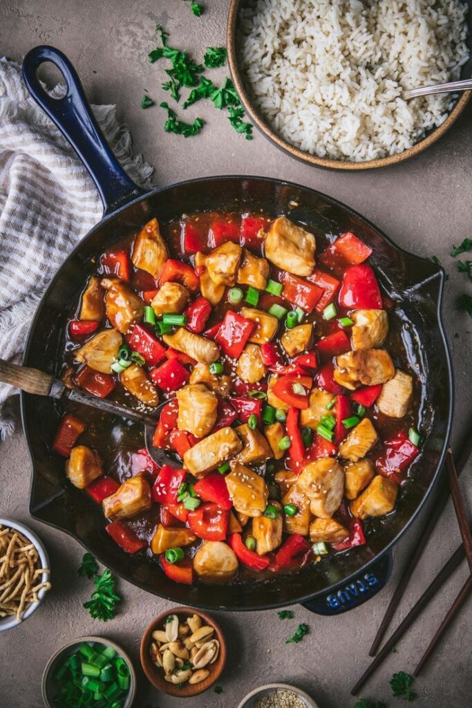 Chicken and Bell Pepper Stir Fry Recipe - Quick and Healthy Dinner