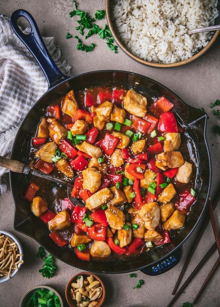 Chicken and Bell Pepper Stir Fry Recipe - Quick and Healthy Dinner