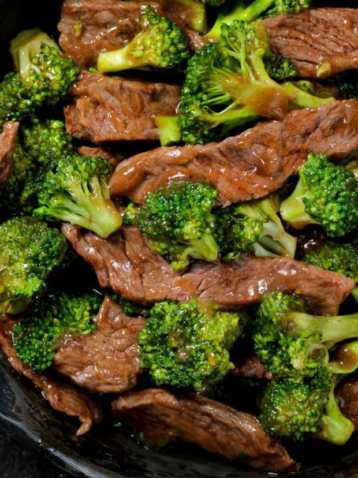 Beef and broccoli from Panda Express