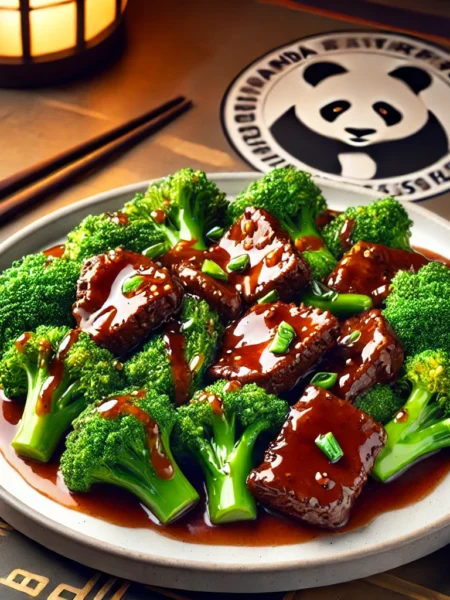 Beef and broccoli from Panda Express