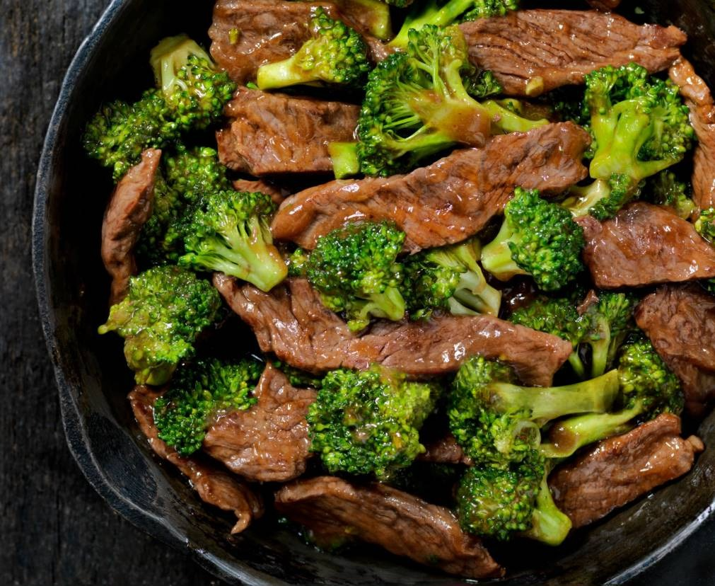 Beef and broccoli from Panda Express