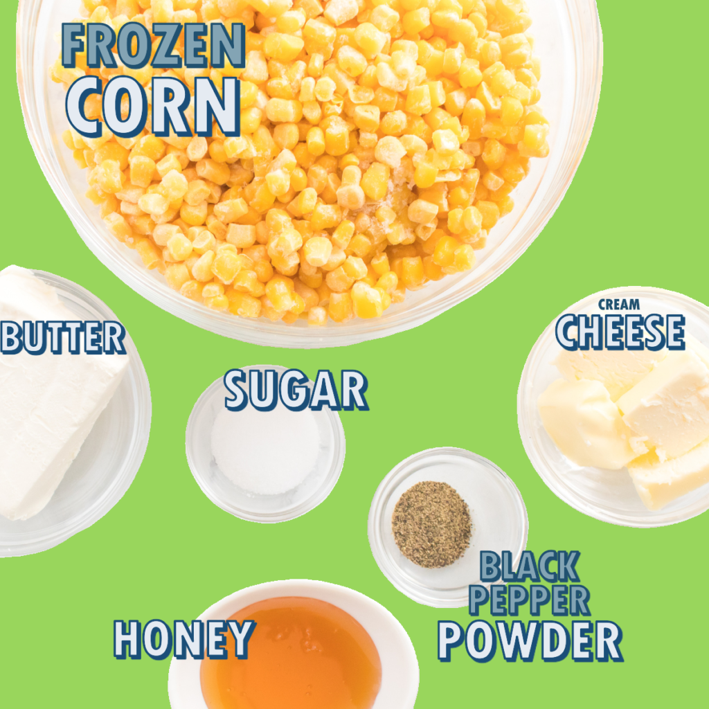 Texas-Roadhouse-Buttered-Corn-Recipe Ingredients
