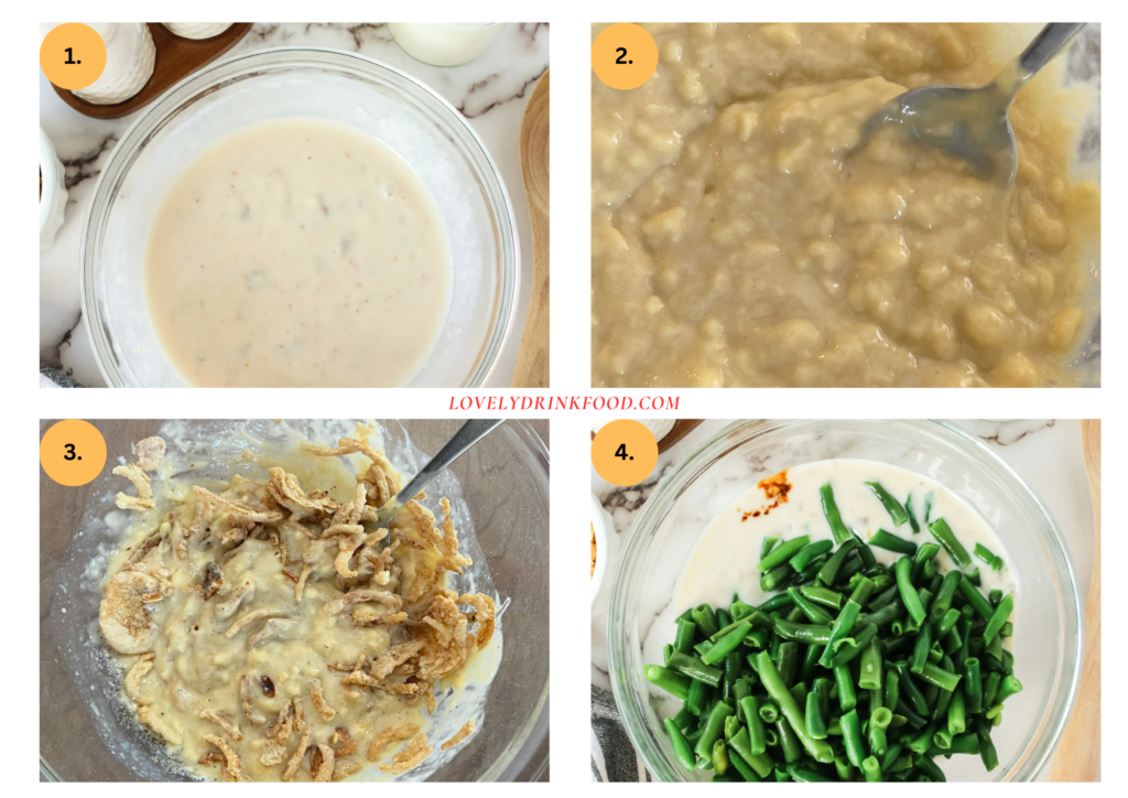 campbell's green bean casserole recipe