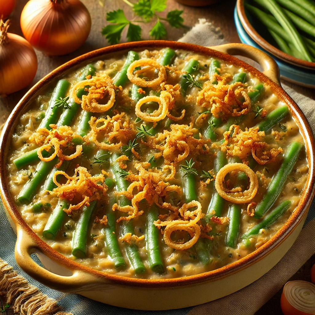 campbell's green bean casserole recipe