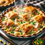 Easy Chicken pot pie casserole