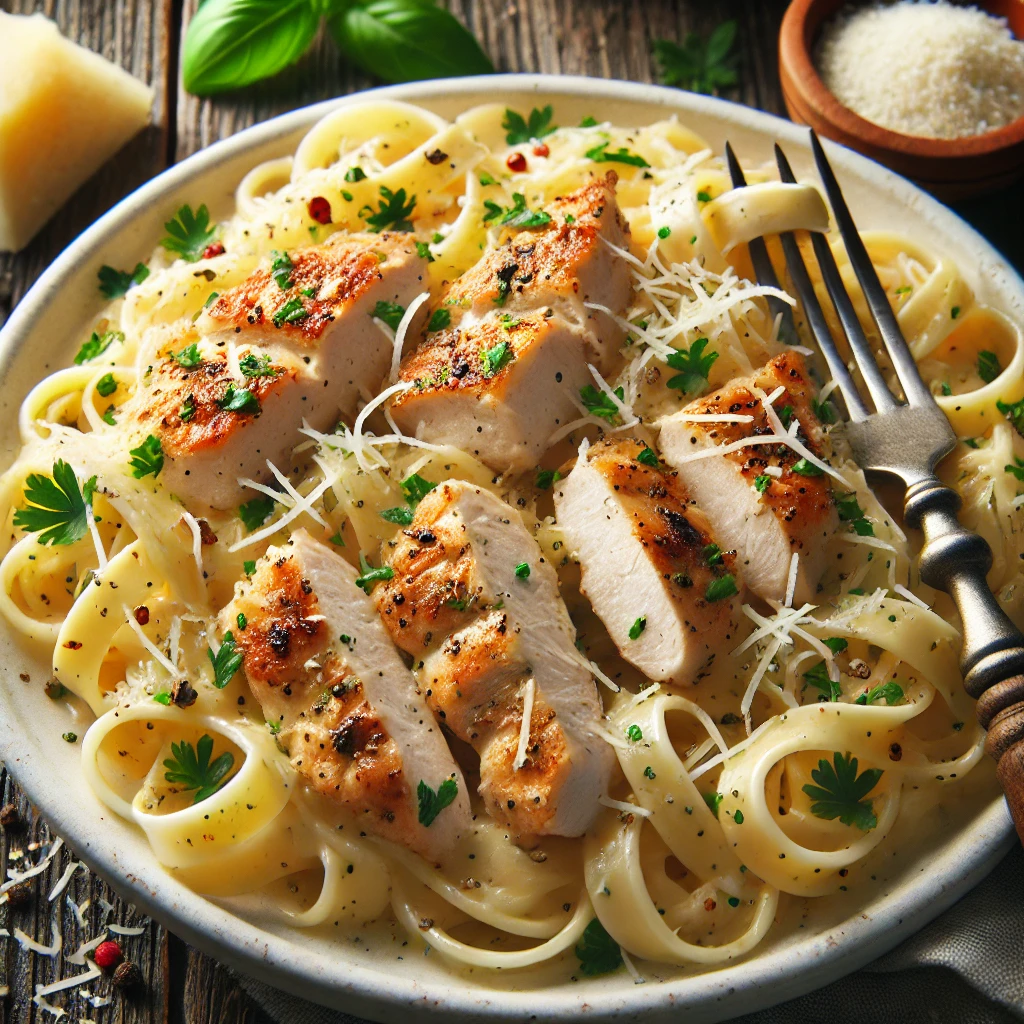 Perfect Garlic Parmesan Chicken Pasta