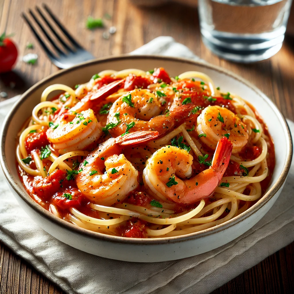 Shrimp Pasta easy