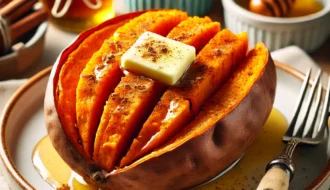 microwave sweet potato